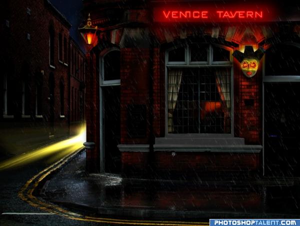 Creation of Venice Tavern: Final Result